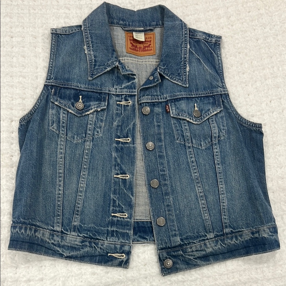 Levi's Vintage Denim Vest, Size L